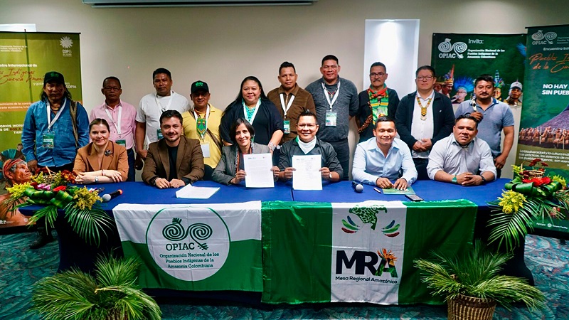 El pacto tiene como objetivo contribuir, de manera coordinada, la conservación, restauración y uso sostenible de la biodiversidad en la Amazonía, donde los pueblos indígenas tienen bajo su cuidado cerca de 27 millones de hectáreas en sus territorios.