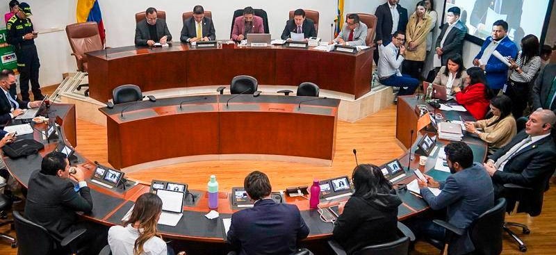 Por 31 votos a favor y 1 en contra se aprueba la reforma al código electoral, en la Comisión Primera de la Cámara de Representantes. 