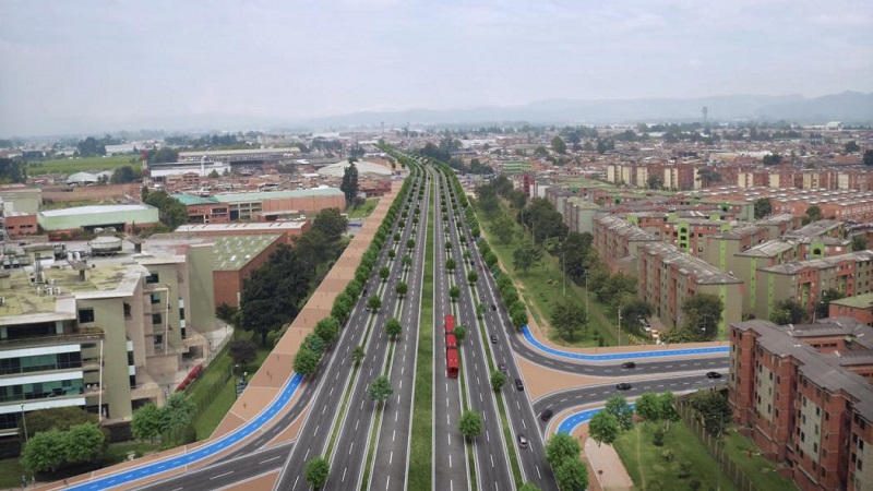 La nueva Calle 13 de la capital de la república que será reconstruida con el aporte del Gobierno Nacional y la Región Metropolitana Bogotá-Cundinamarca, iniciará su trabajo de campo en el 2023 y terminará en el 2026.