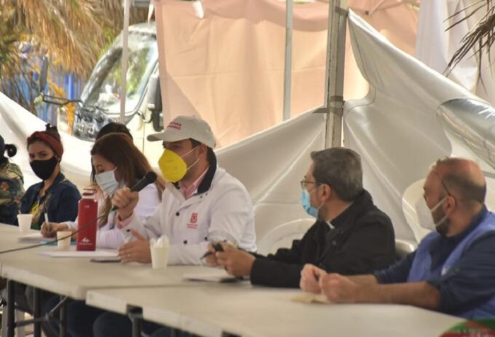 Protagonistas: Los jóvenes de primera línea, Guardia Indígena y el Distrito. Misión: lograr una salida concertada a las protestas y avanzar en el rescate social de los territorios en Bogotá.