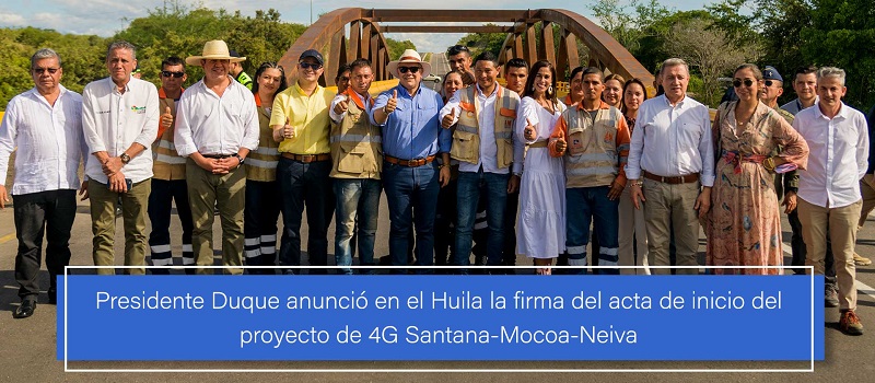 El jefe de Estado precisó que “hoy tenemos más de 150.000 millones de pesos, solamente invertidos en el departamento del Huila, en el desarrollo de las vías terciarias”.