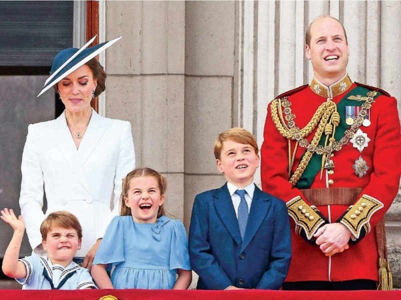 Guillermo, príncipe de Gales es el hijo mayor del rey Carlos III del Reino Unido