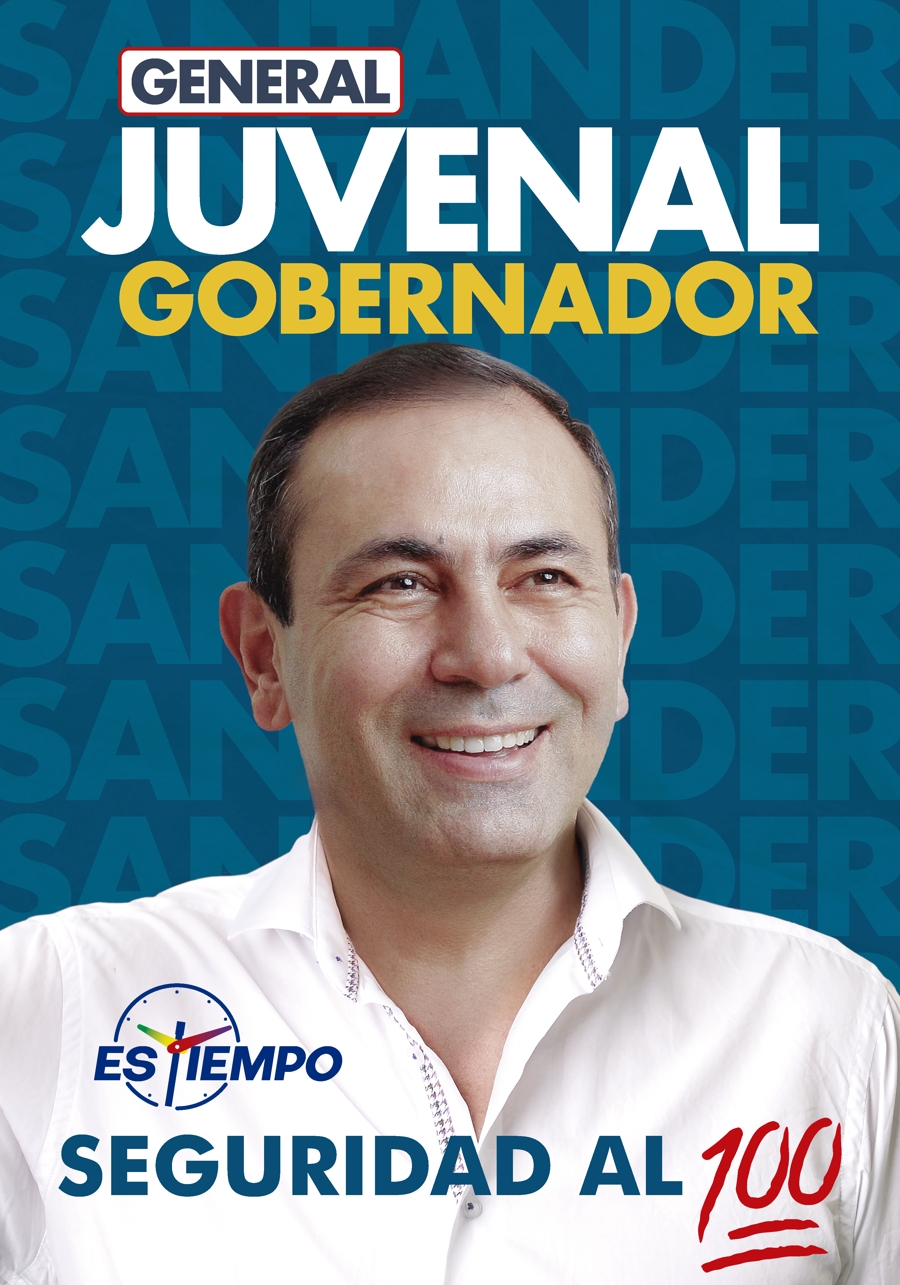 Juvenal Díaz el General que le pondrá orden y seguridad a Santander