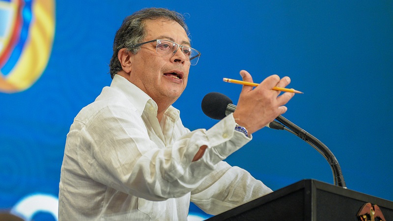 El presidente Gustavo Petro destacó el papel que tiene la justicia para prevenir los riesgos asociados a la inteligencia artificial, teniendo en cuenta los beneficios que trae esta nueva tecnología para la humanidad.