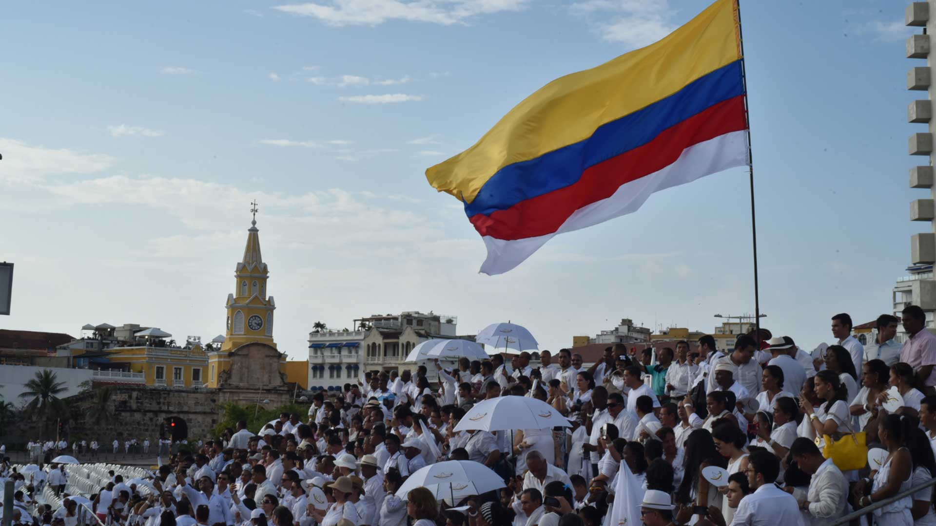 Para construir el futuro Colombia reconoce las víctimas del conflicto.