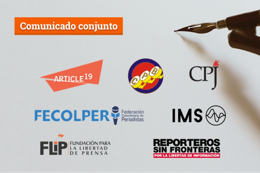 En el día internacional de la Libertad de Prensa, dirigentes políticos de todo el país firman un pacto en el que se comprometen, entre otras cosas, a proteger la libertad de prensa en Colombia.