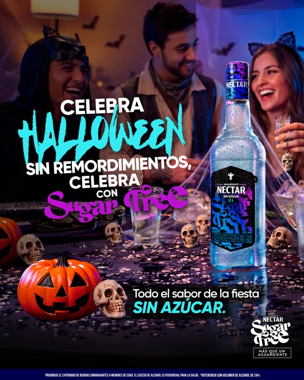 Celebra Halloween sin remordimientos, celebra con Sugar Free