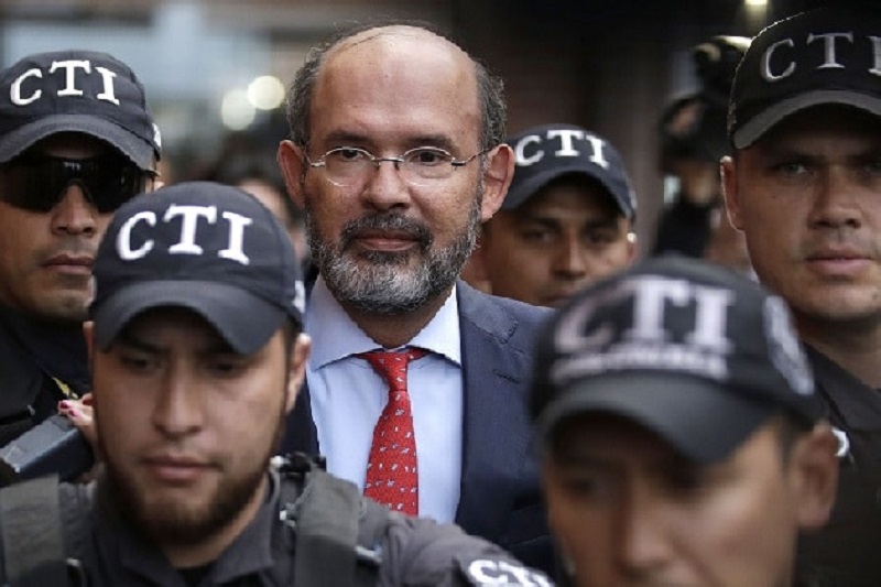 El expresidente de la Corte Suprema de Justicia, Francisco Ricaurte Gómez, fue condenado por el Juez 10 Penal del Circuito de Bogotá, al hallarlo culpable en el llamado escándalo ‘Cartel de la Toga’.