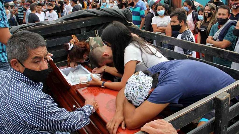 La oficina de la Alta Comisionado de la ONU para los Derechos Humanos (ACNUDH), reveló que el 2020 fue el año con la cifra más alta de masacres registrada en Colombia desde 2014.