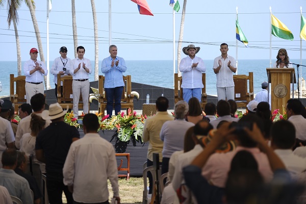 El propósito del Gobierno del presidente Iván Duque es convertir al golfo de Morrosquillo en un destino turístico de primer nivel con obras que se ejecutarán a través del “Pacto Territorial Golfo de Morrosquillo” y que beneficiarán a unos 340.000 habitantes de 8 municipios.